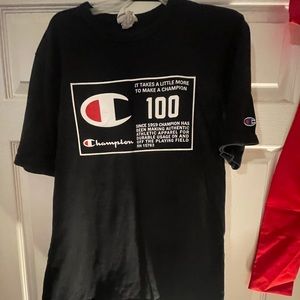 Champion graphic tee/ Large